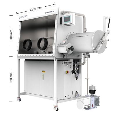 1 ppm Glove Box With Water Oxygen Purification System Laboratory
